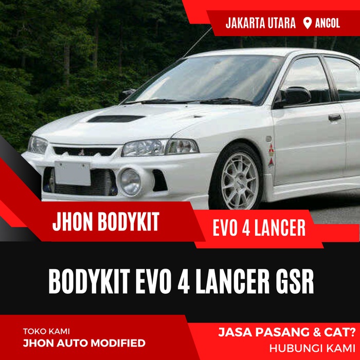 BODYKIT EVO 4 LANCER GSR BODYKIT LANCER EVO 4 CK4 GSR FULLSET