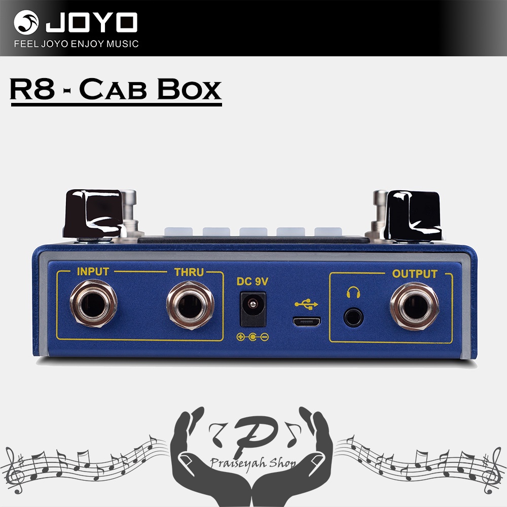 Joyo R08 Cab Box Pedal Efek Gitar Cabinet Simulator Original R-08