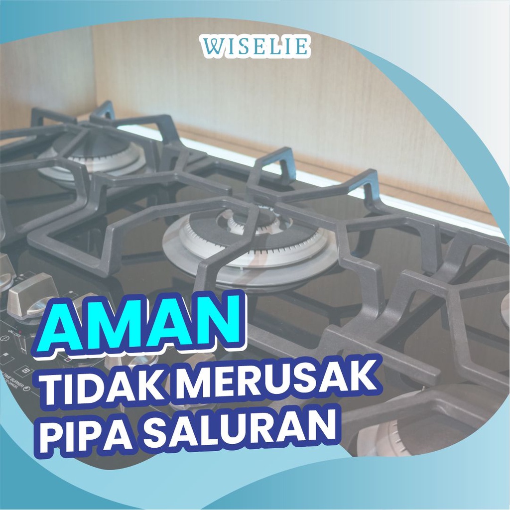 Wiselie Anti Sumbat Pipa Anti Mampet Berkualitas Pembersih Pipa