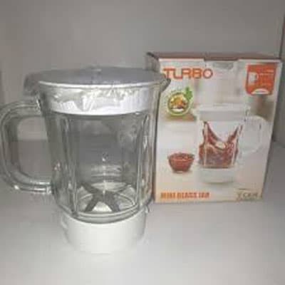 Turbo Mini Glass Mill Jar Blender Gelas Kaca Bumbu U/ Philips Turbo