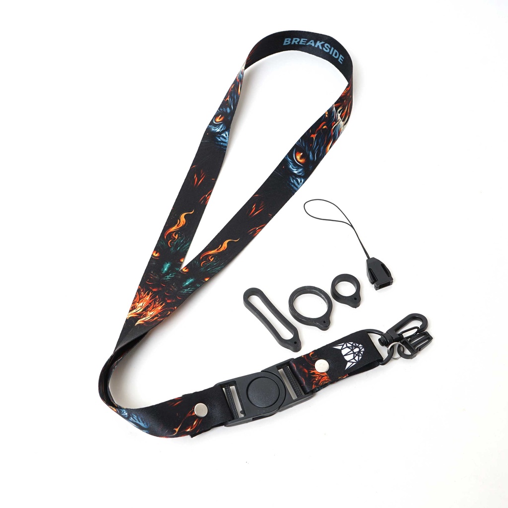 

Breakside Lanyard Shadow Fire - Black