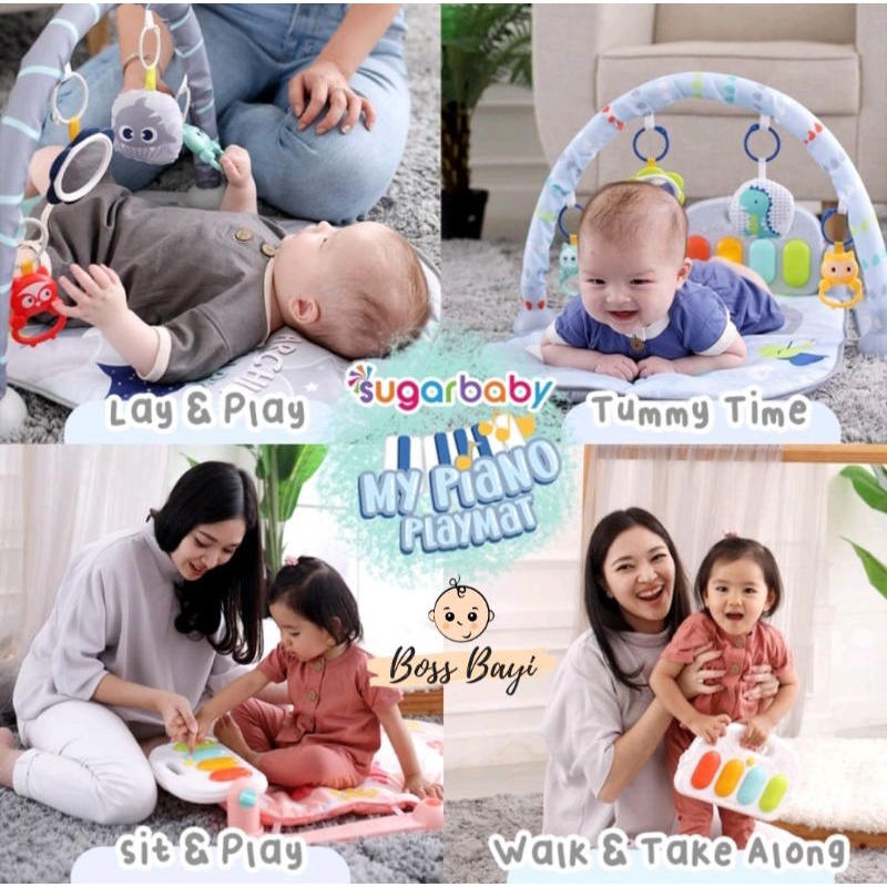 SUGARBABY - All in One My Piano Playmat Baby