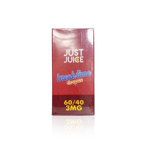 JUST JUICE BREAK TIME CREPES JUST JUICE 60ML AUTHENTIC by PXTON