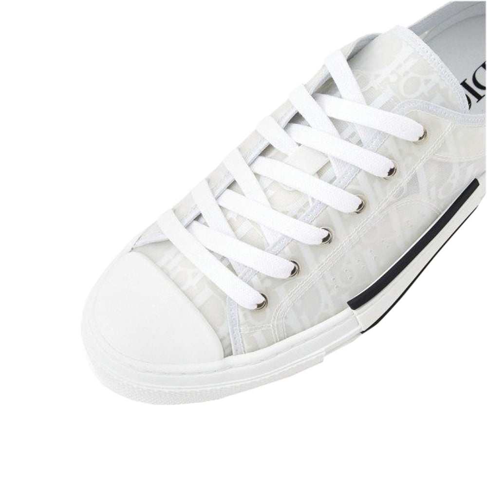 D i o r B23 Oblique Low Top Sneakers White 100% Authentic