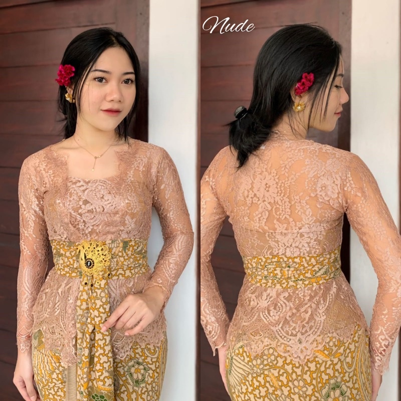 kebaya jadi metalik ysl ori