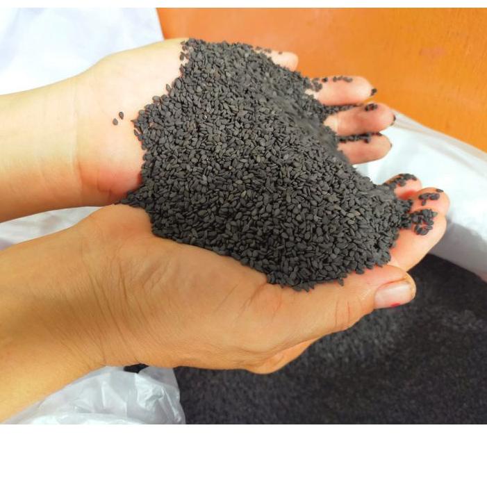 

◌ Wijen Hitam Import 1 KG Kilo Black Sesame Seed Grade AA Fresh ✷