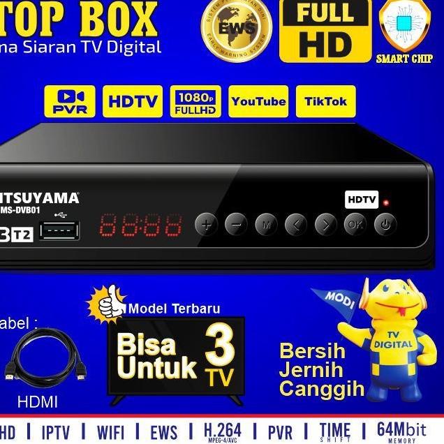 ❁ Set top box ruby dan mitsuyama stb tv digital chipset sunplus dan HD BEKO ♖