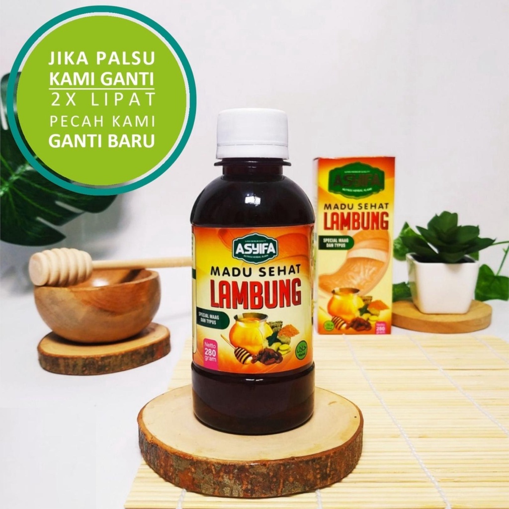 Madu Lambung Asyifa Herbal Alami Atasi Maag Gerd Masalah Pencernaan Dan Typus