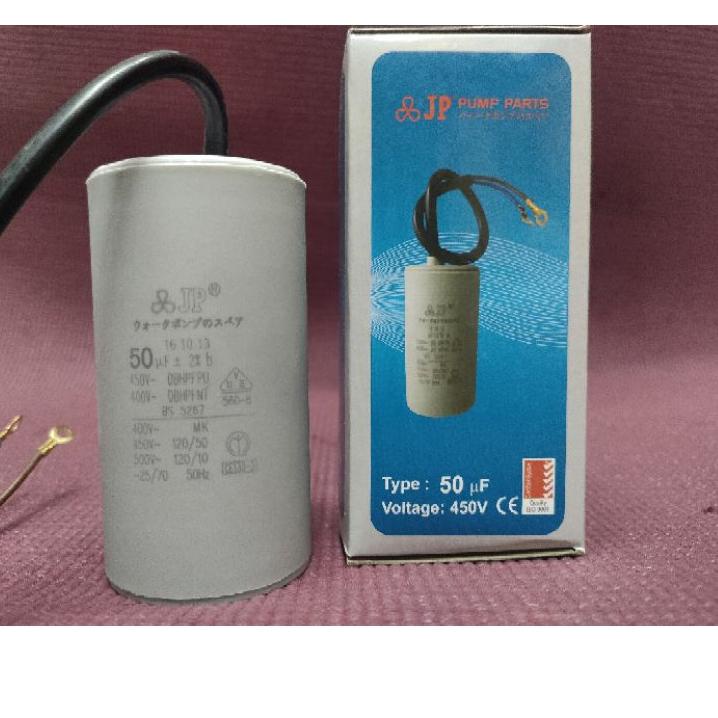 ❆ JP Kapasitor Bulat 50uf 450V Kapasitor Kabel 50uf 450V MURAH ♪