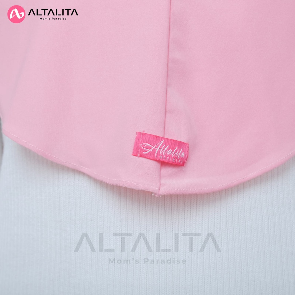 Altalita - Kerudung Instan Bergo Sport Hamidah Menutup Dada Jilbab Instan Qaila Penguin Size M Hijab Bergo Jersey Premium Cocok Untuk Sekolah Olahraga Volly Futsal Senam dan Sehari-Hari