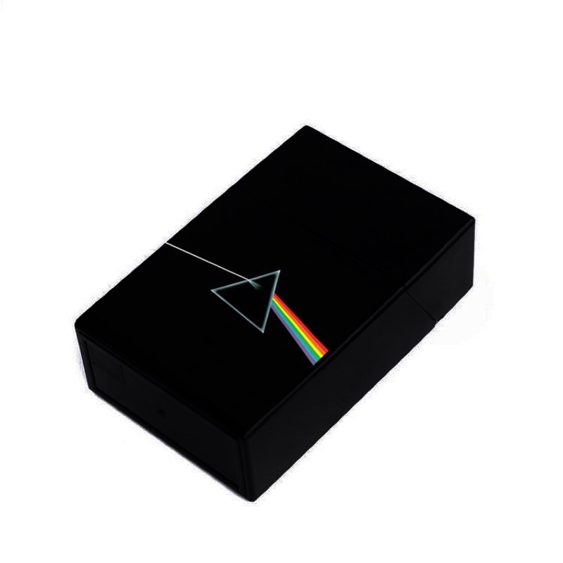 KOTAK ROKOK BOX HITAM /KADO ULANGTAHUN / KOTAK ROKOK PLASTIK / HADIAH /SOUVENIR /KADO COWOK/KOTAK RO