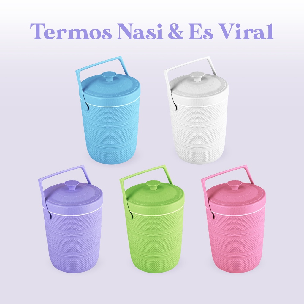 TERMOS NASI TRI J  17 LITER - Termos Es / Rice Bucket / Ice Bucket 17L