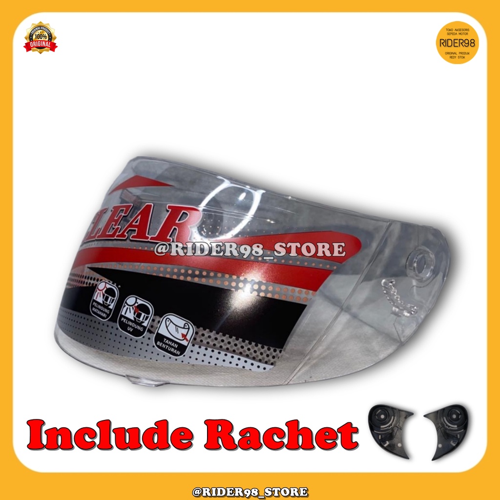 Kaca Helm Mds Blade - Blade 200 - Mds Sparta - Viper - Vegas Visor - Ink 2In1, Vektor, Crypto, Newto