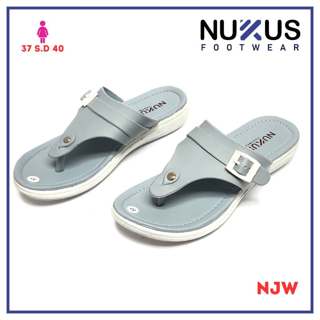 Sandal Japit Wanita Dewasa Biru - NJW