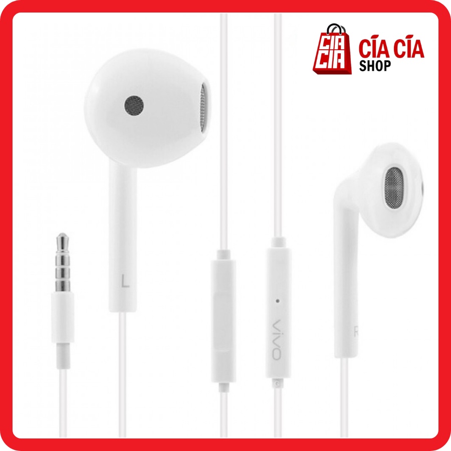 earphone Vivo Original V5 Plus V7 XE680 headset handsfree HIFI ORI 100%