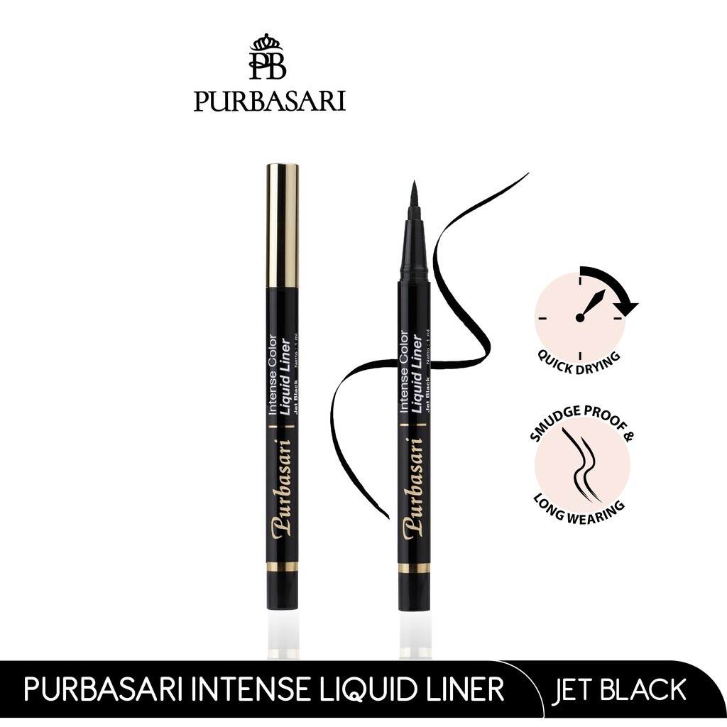PURBASARI Hydra Series Intense Color Liquid Liner | Eyeliner Waterproof BY AILIN