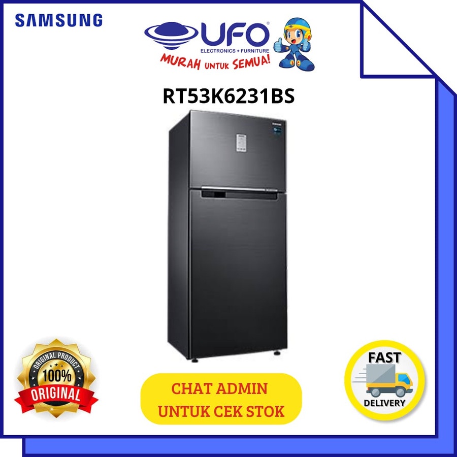 SAMSUNG RT53K6231BS/SE KULKAS 2 PINTU