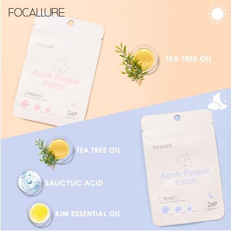 * NCC * Focallure Acne Pimple Patch Treatment Jerawat Day Or Night FA186