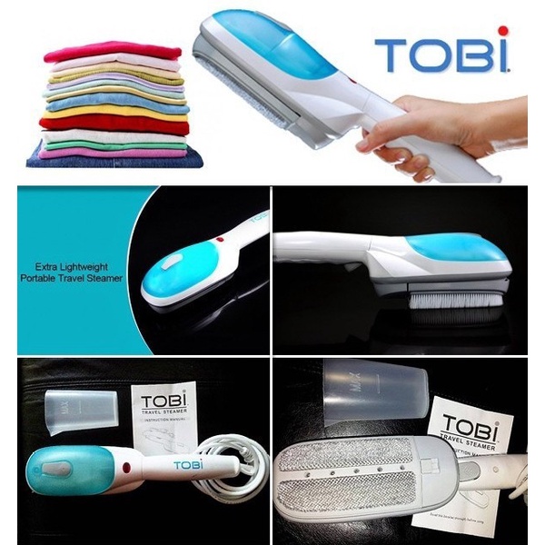 Seterika Gosokan Uap Tobi travel steamer Baju