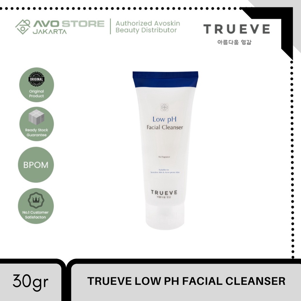 TRUEVE Gentle Low pH Facial Cleanser