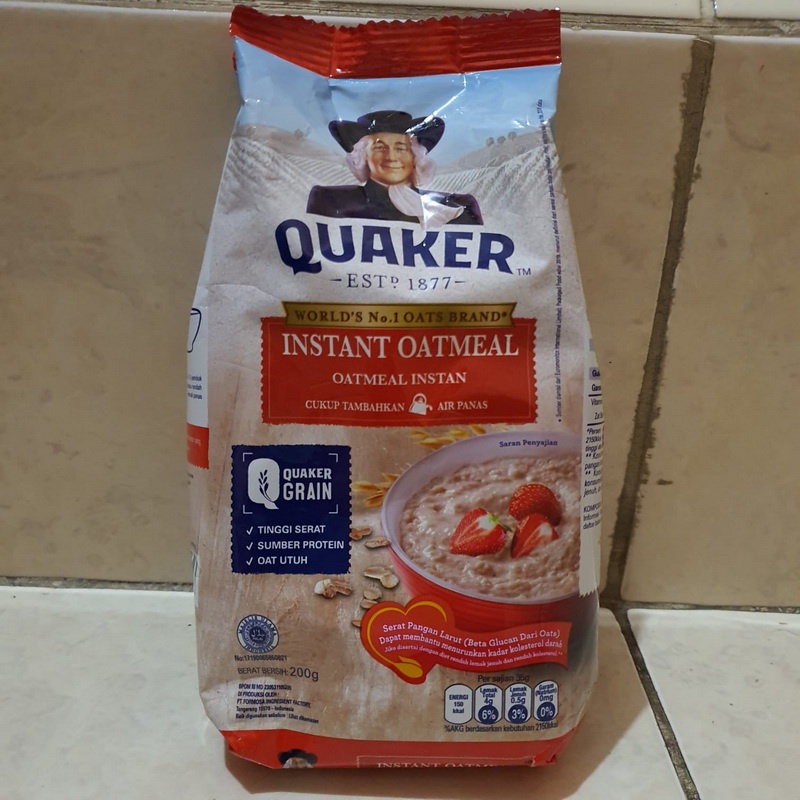 Quaker Instant Oatmeal 200 Gr