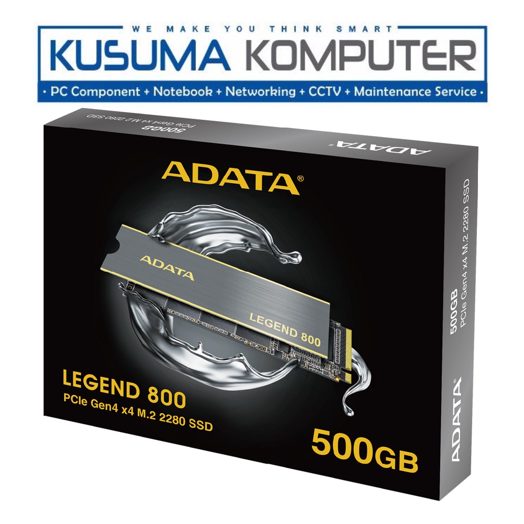 Adata LEGEND 800 500GB PCIe Gen4 X4 M.2 NVMe SSD