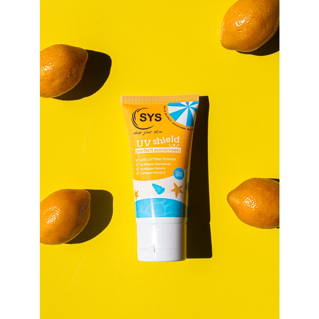 SYS Sunscreen Sunblock wajah Terbaik Terlaris penangkal sinar UV