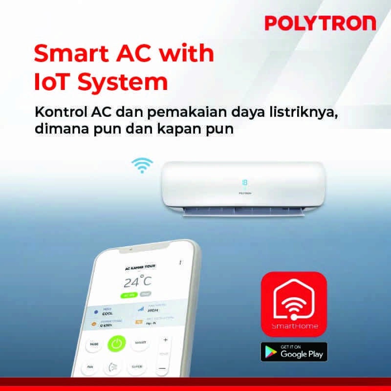 Polytron AC 1/2 PK 0,5 PK Smart Neuva Pro Series  PAC 05VZS