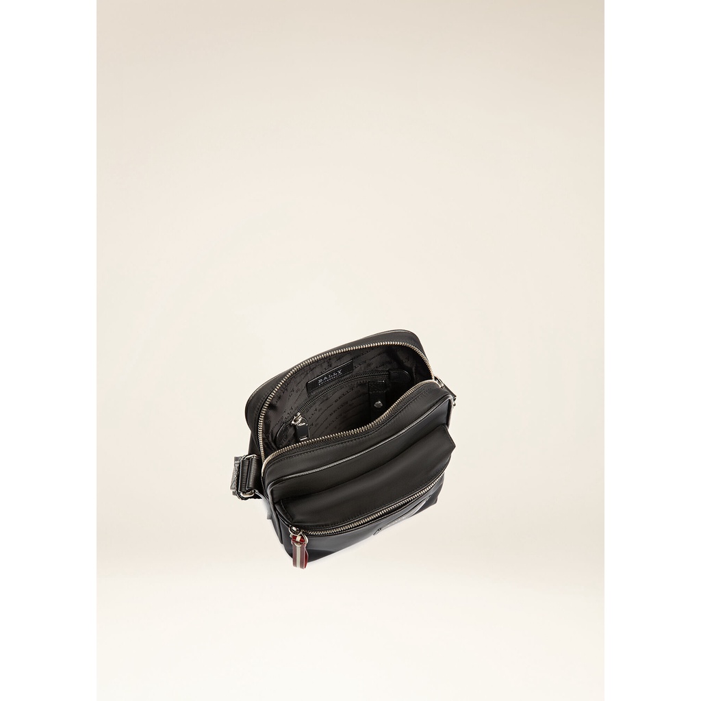 Blly SS23 Faara Nylon Crossbody Bag Black (17x21x7.5)