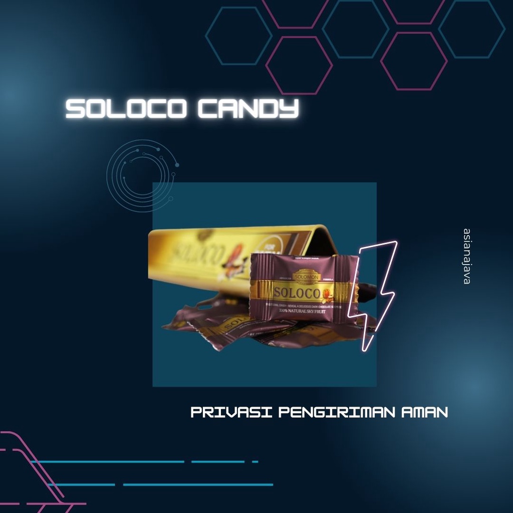 READY SOLOCO ASLI - SOLOCO ORIGINAL BERHOLOGRAM SOLOCO PERMEN PRIA DEWASA