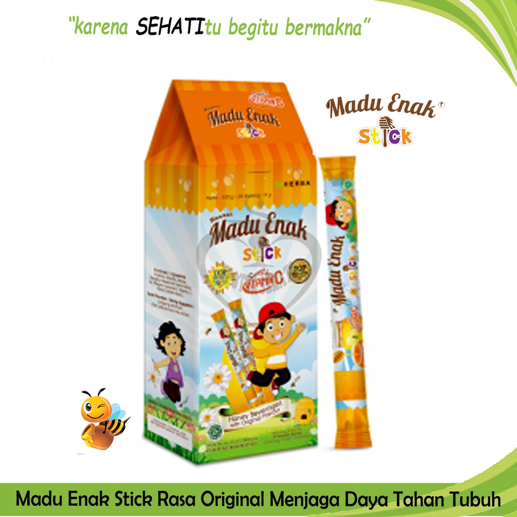 Madu Enak  Herba Utama Stick Suplemen Makanan Multivitamin Anak