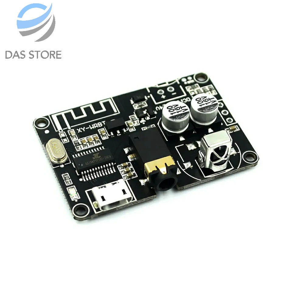 Jlelectro Xy-Wrbt Xy-Wrbt Mp3 Bluetooth 5.0 Audio 3.7-24V Power Amplifier Sound Dengan Remot Control