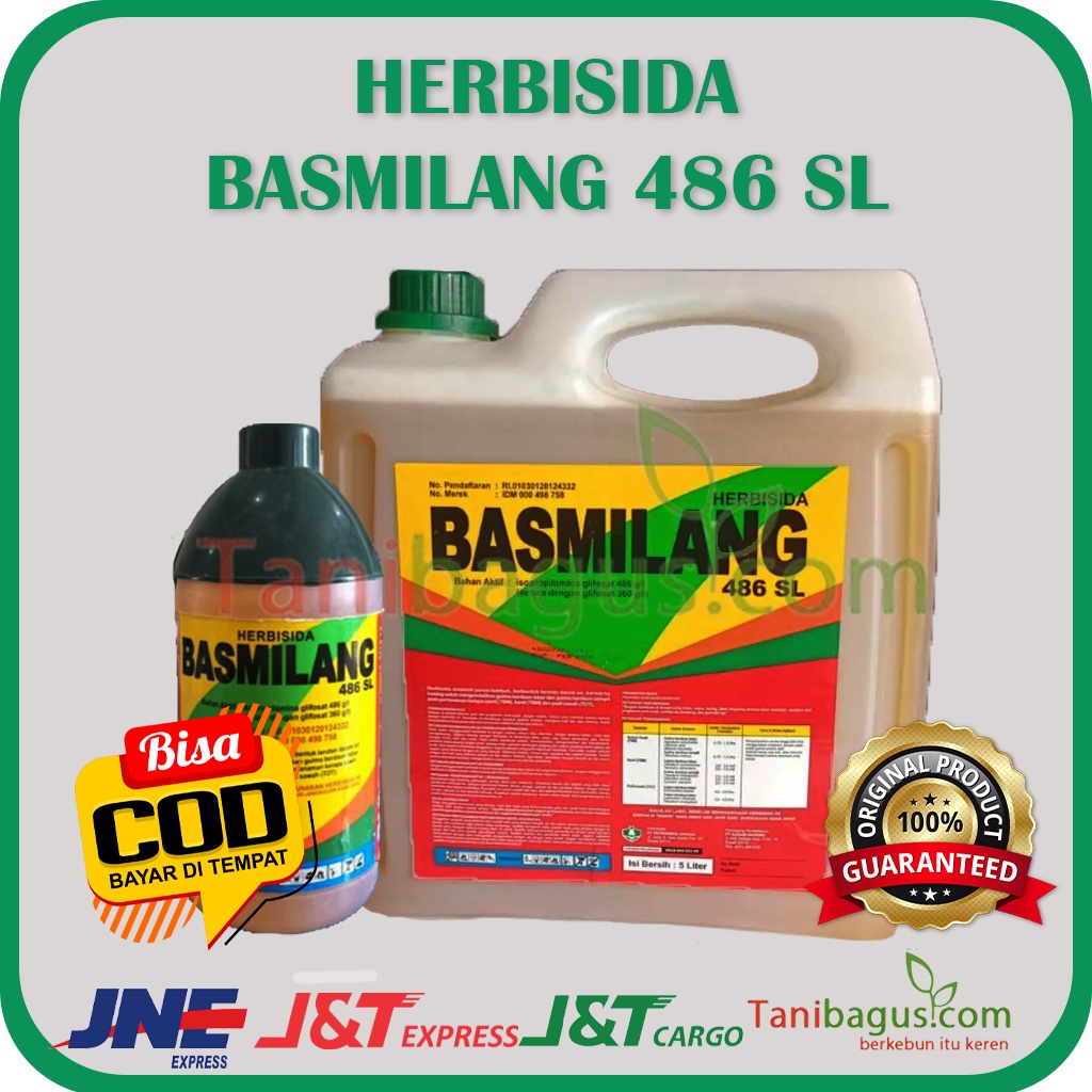 HERBISIDA BASMILANG 480 SL 1 liter - 5 liter