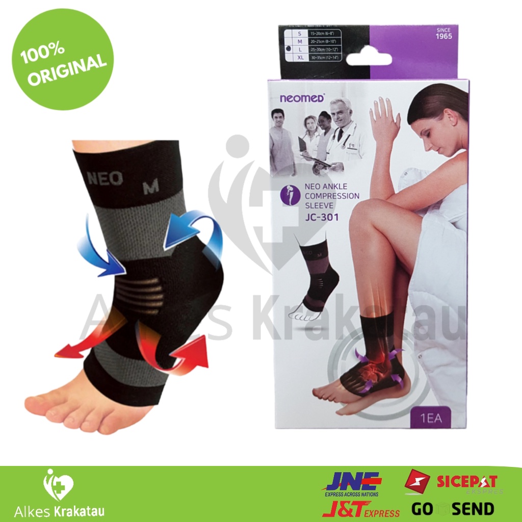 Neomed Ankle Compression Sleeve JC-301 / Ankle Support