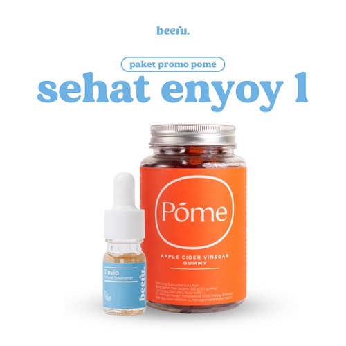 

Beeru Stevia x Pome Paket Sehat Enyoy 1