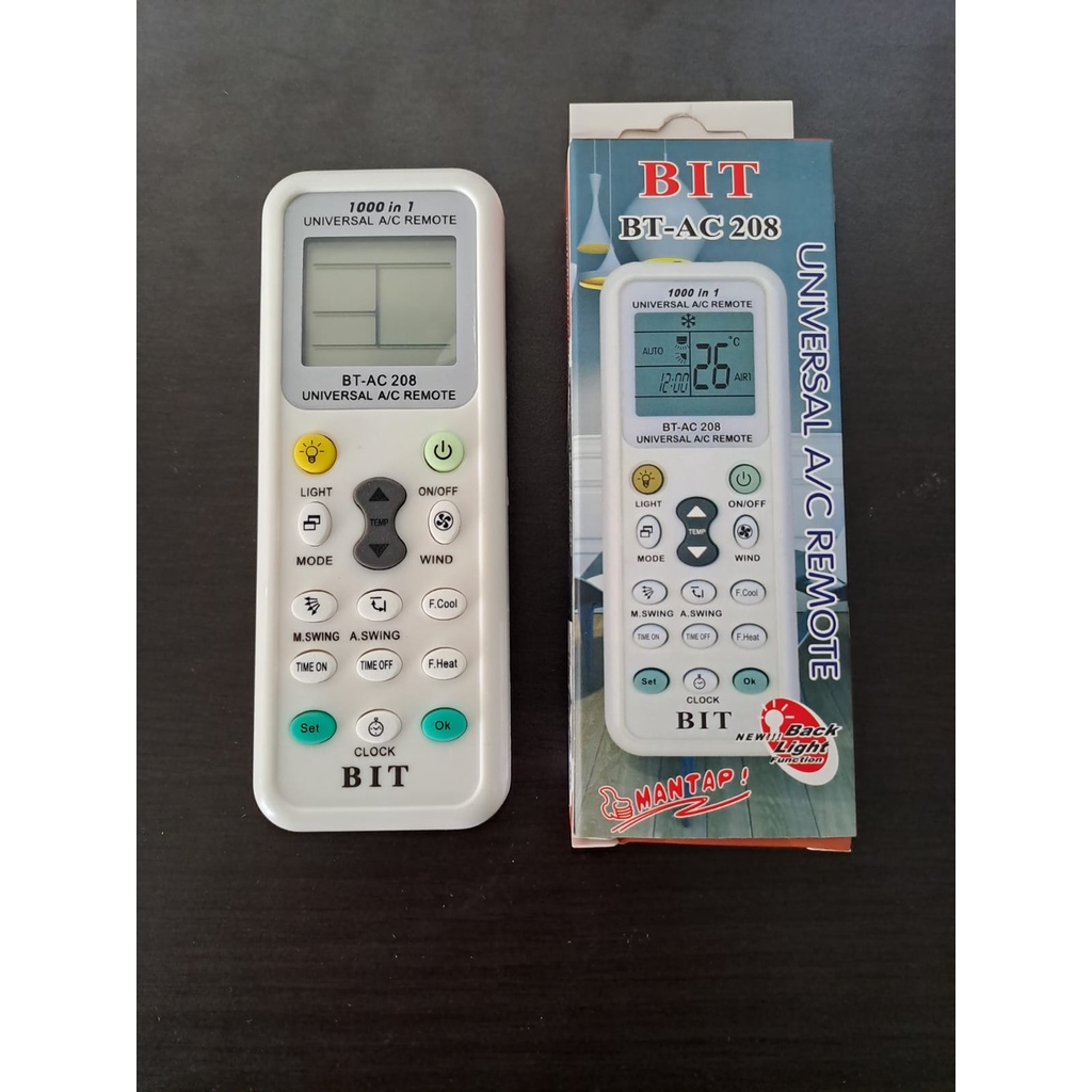 REMOT AC MULTI UNIVERSAL/ BT-AC-208