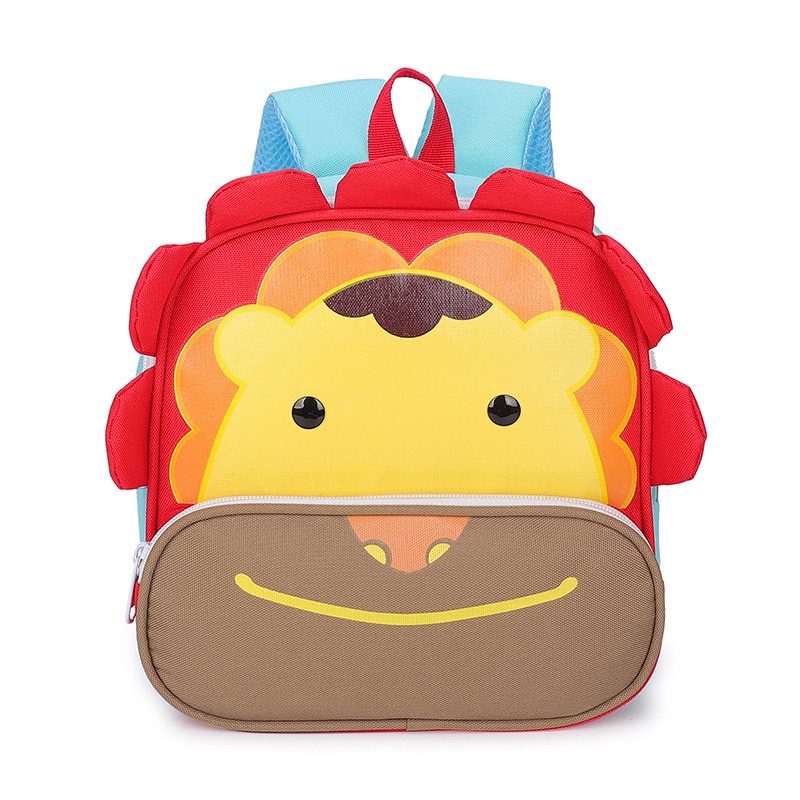 NAOMI - 3D Hikaru Animal Backpack -  Tas Ransel Anak Motif Animal Hewan 3 Dimensi - Tas Sekolah Premium - Tas anak Paud TK