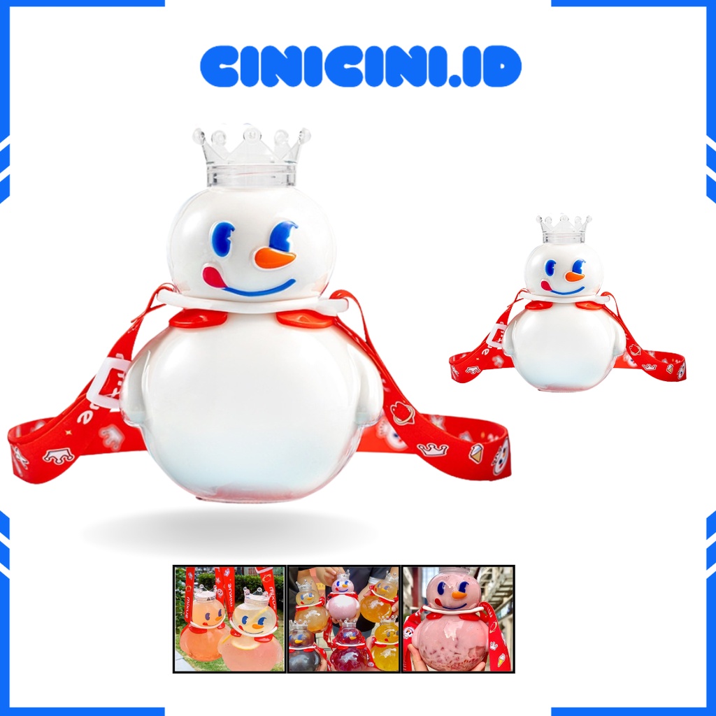 [ Cinicini ] Botol Minum Mixue Tumbler Mixue Snow King