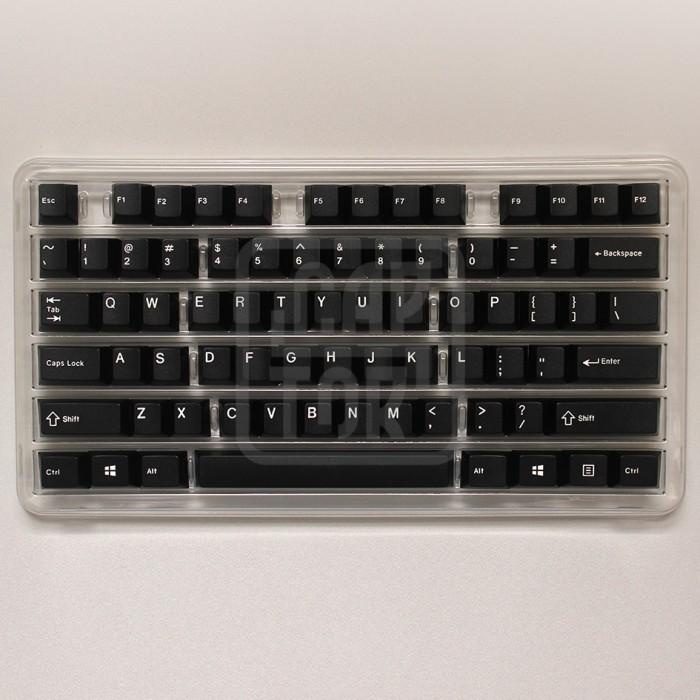 KBDFans EnjoyPBT ABS Double Shot WOB Keycaps Set