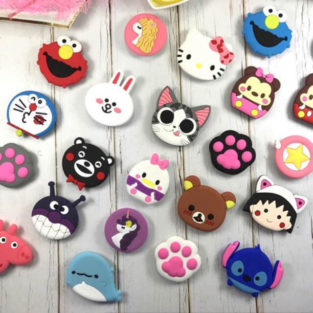 (PART 1)holder handphone tempel popsocket/ 3d cartoon popsockets/ popsocket motif(pilih motif)