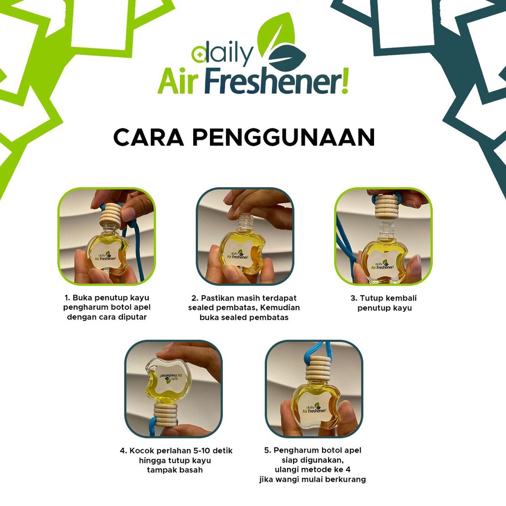 PARFUM MOBIL GANTUNG DAILY AROMATHERAPI / DAILY CAR FRESHENER AROMATERAPI