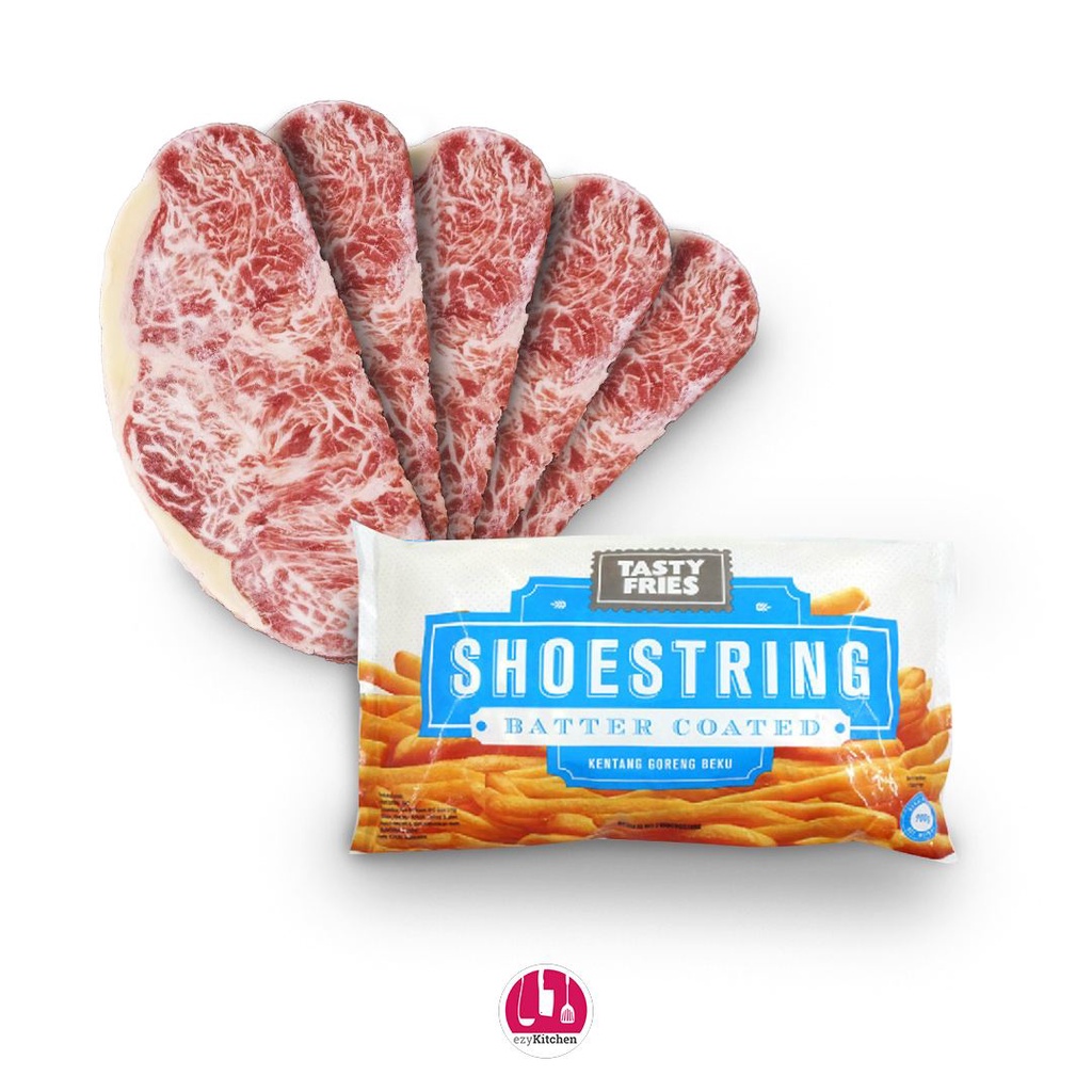 

PAKET HEMAT 1kg Sirloin + French Fries