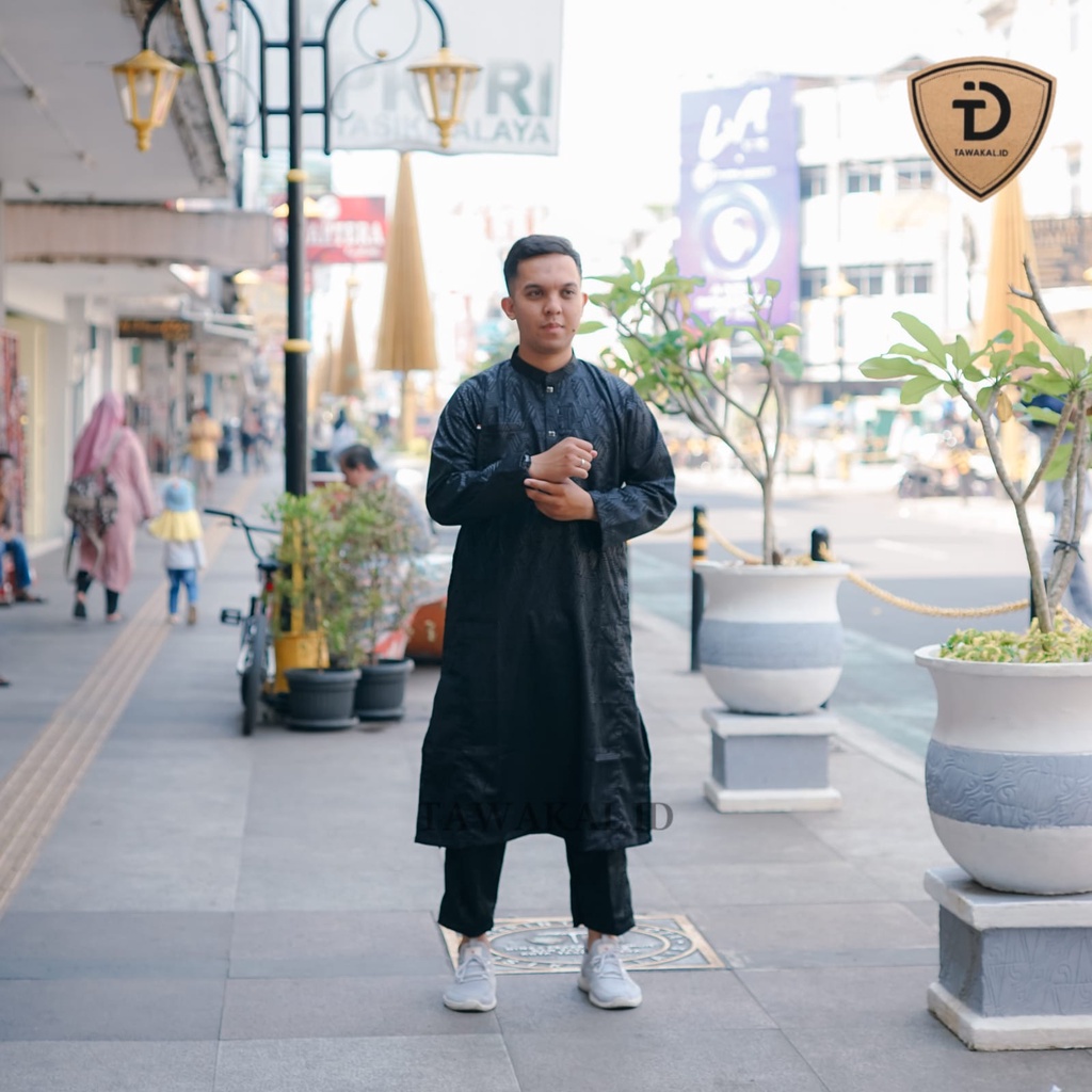 kurta Pakistan stelan / jubah / kurtah / kurta  eksklusif TAWAKAL ID