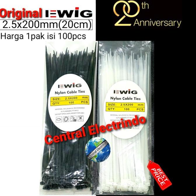 

KABEL TIES 2.5X20cm.