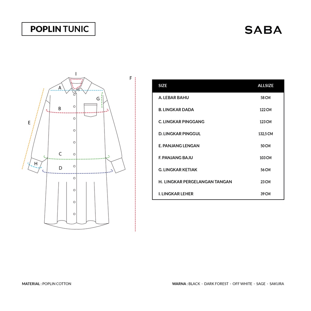 Saba Poplin Tunic