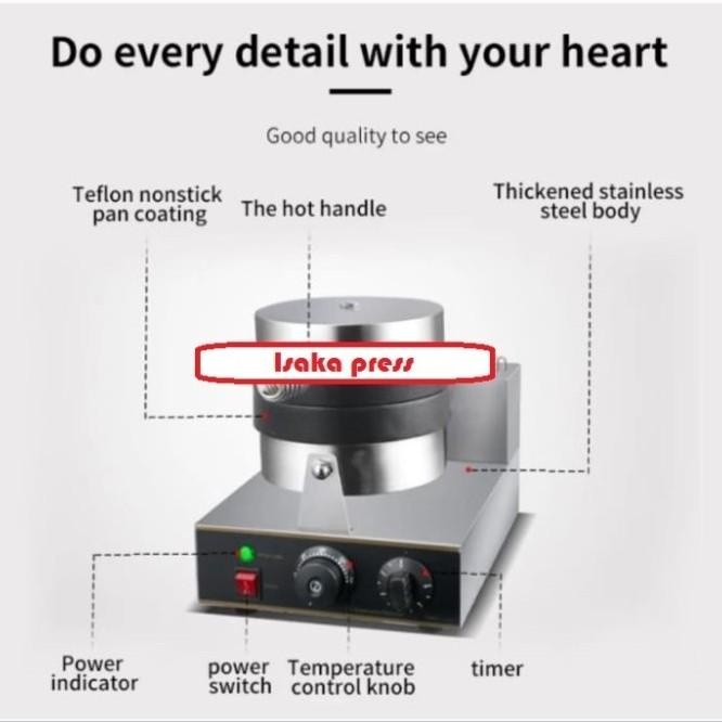 UFO burger rotating machine/mesin burger UFO putar/panini press