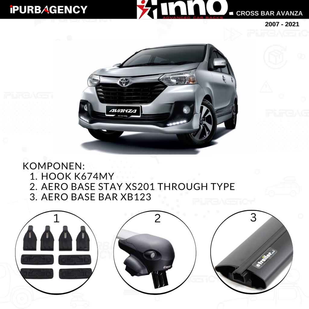 INNO Cross bar Avanza 2007 - 2021