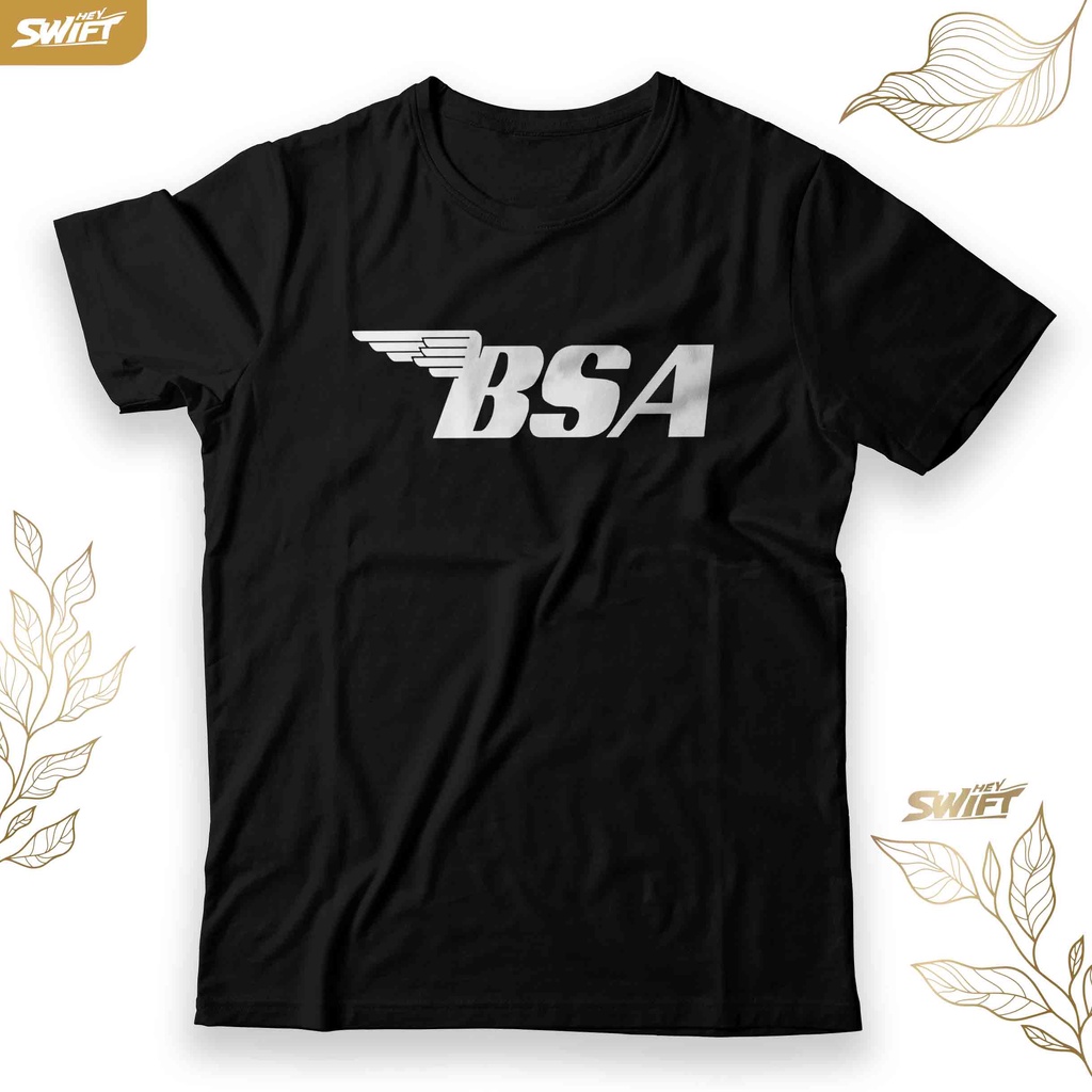 KAOS Bsa motorcycle logo TSHIRT BAJU DISTRO