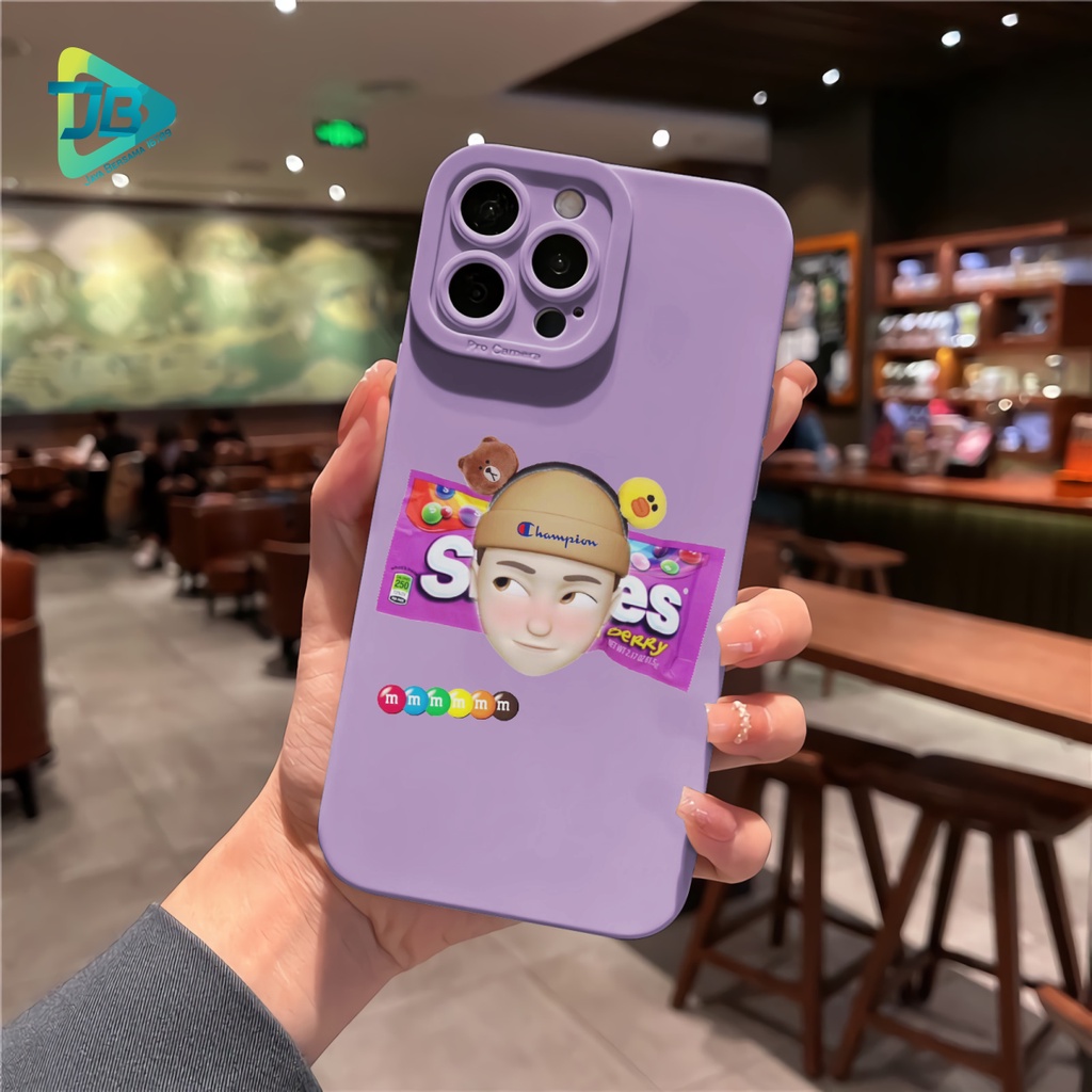 CUSTOM CASE SOFTCASE SILIKON PROCAMERA BERRY MES CUSTOM IPHONE 6 6S 7 7+ 8 8+ X XS MAX 11 12 13 14 PRO MAX JB7797