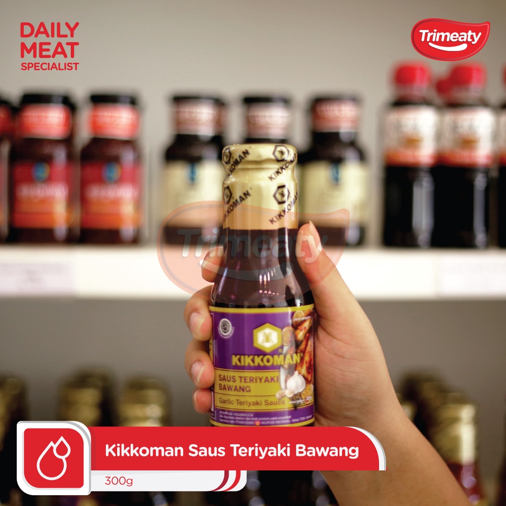 

Kikkoman Garlic Teriyaki Sauce 300g